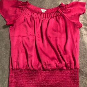 Hot pink Stylish top
